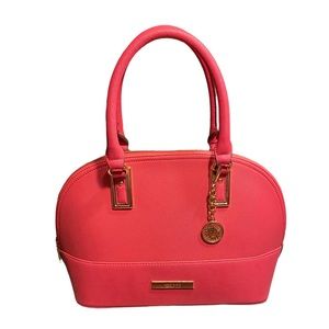 Anne Klein Shimmer Down Dome Satchel purse.